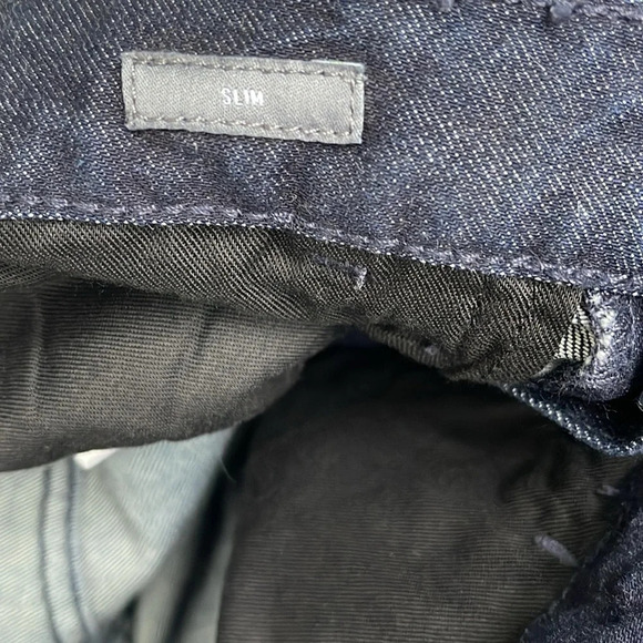 BONOBOS Men's Slim Fit Resin Rinse Dark Wash
Premium Stretch Jeans 33/34 - Picture 7 of 9